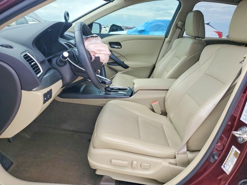 2016 Acura Rdx VIN 5J8TB3H50GL018887 COPART salvage auction — FRONT END, Tx - Salvage Vehicle Title, sold $1,850 on 2026-07-02 (photo 7)