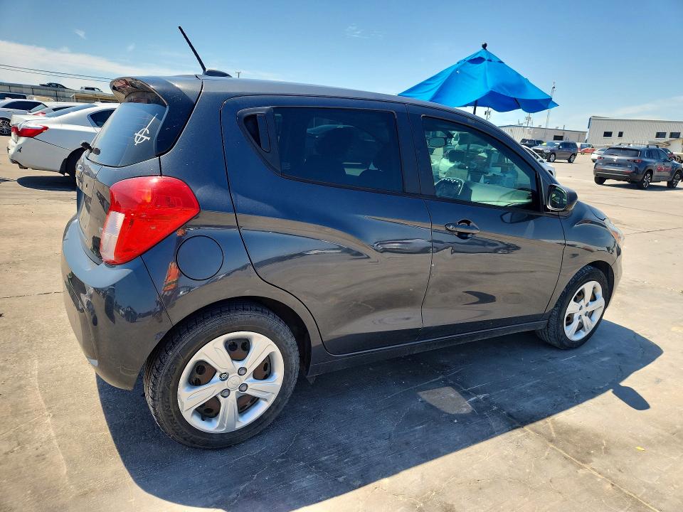 2020 Chevrolet VIN KL8CB6SA3LC474777 COPART salvage auction — FRONT END, Tx - Salvage Vehicle Title, sold $1,700 on 2026-07-02 (photo 3)
