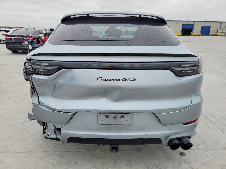 2023 Porsche Cayenne VIN WP1BG2AY4PDA32021 COPART salvage auction — REAR END, Tx - Certificate Of Title, sold $13,000 on 2026-07-28 (photo 6)