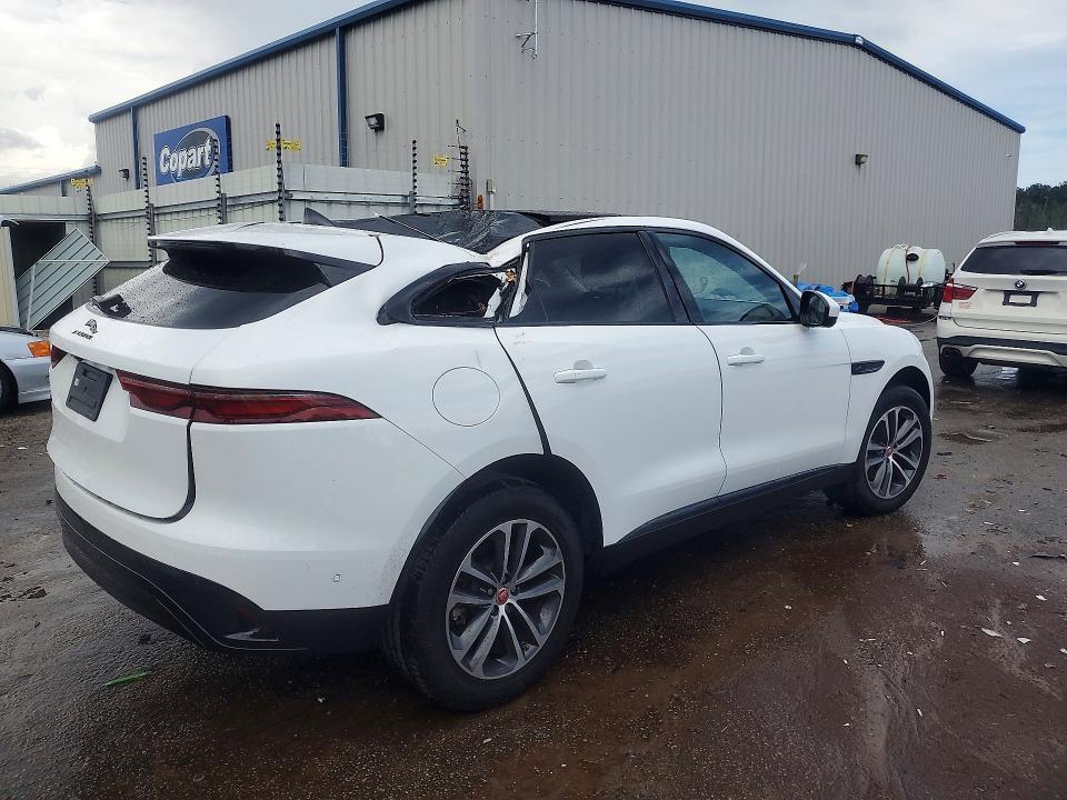 2021 Jaguar VIN SADCJ2EXXMA668176 COPART salvage auction — VANDALISM, Sc - Cert Of Title-Salvage, sold $7,700 on 2026-07-27 (photo 3)