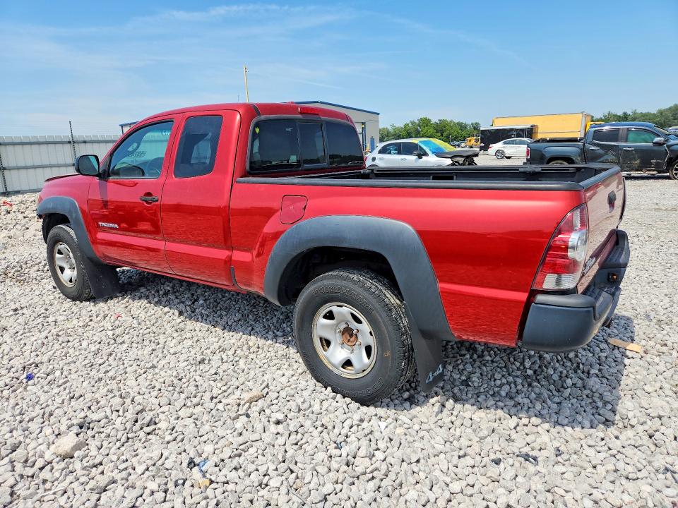 2010 Toyota Tacoma VIN 5TEUU4EN2AZ746338 COPART salvage auction — FRONT END, Il - Salvage Certificate, sold $4,050 on 2026-07-06 (photo 2)