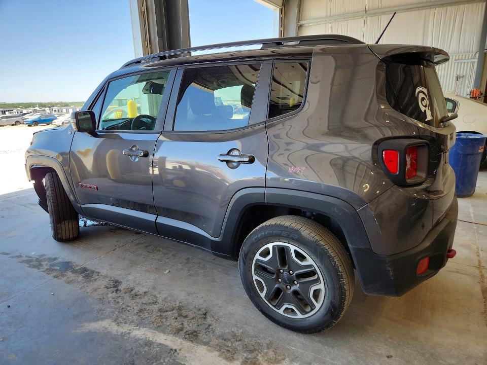 2017 Jeep Renegade VIN ZACCJBCB2HPG11284 COPART salvage auction — FRONT END, Ne - Cert Of Title-Salvage, sold $625 on 2026-08-18 (photo 2)