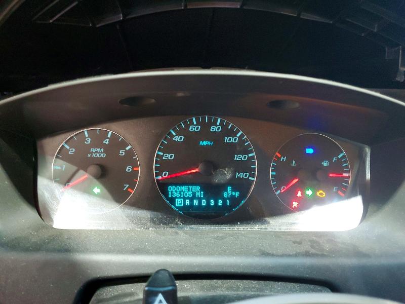 2009 Chevrolet Impala VIN 2G1WT57N291305347 COPART salvage auction — FRONT END, Pa - Certificate Of Salvage, sold $300 on 2026-07-02 (photo 9)