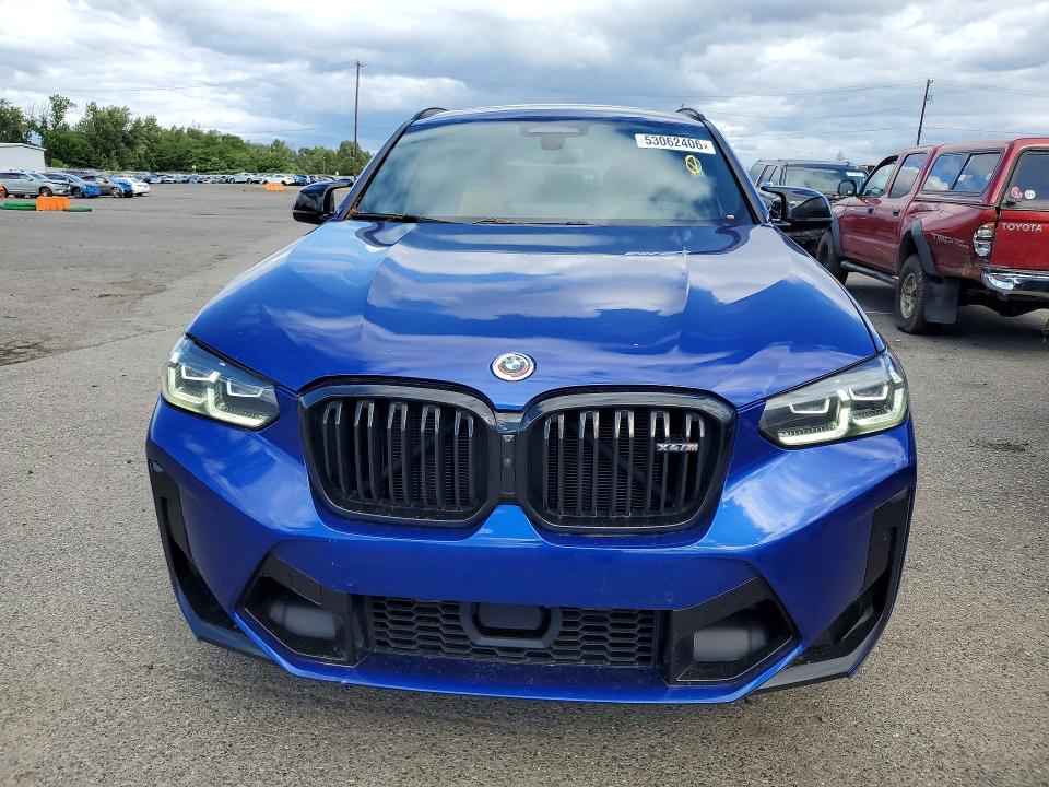 2022 BMW X4 VIN 5YM23EC00N9N37115 COPART salvage auction — UNDERCARRIAGE, Or - Salvage Title Certificate, sold $34,250 on 2026-09-14 (photo 5)