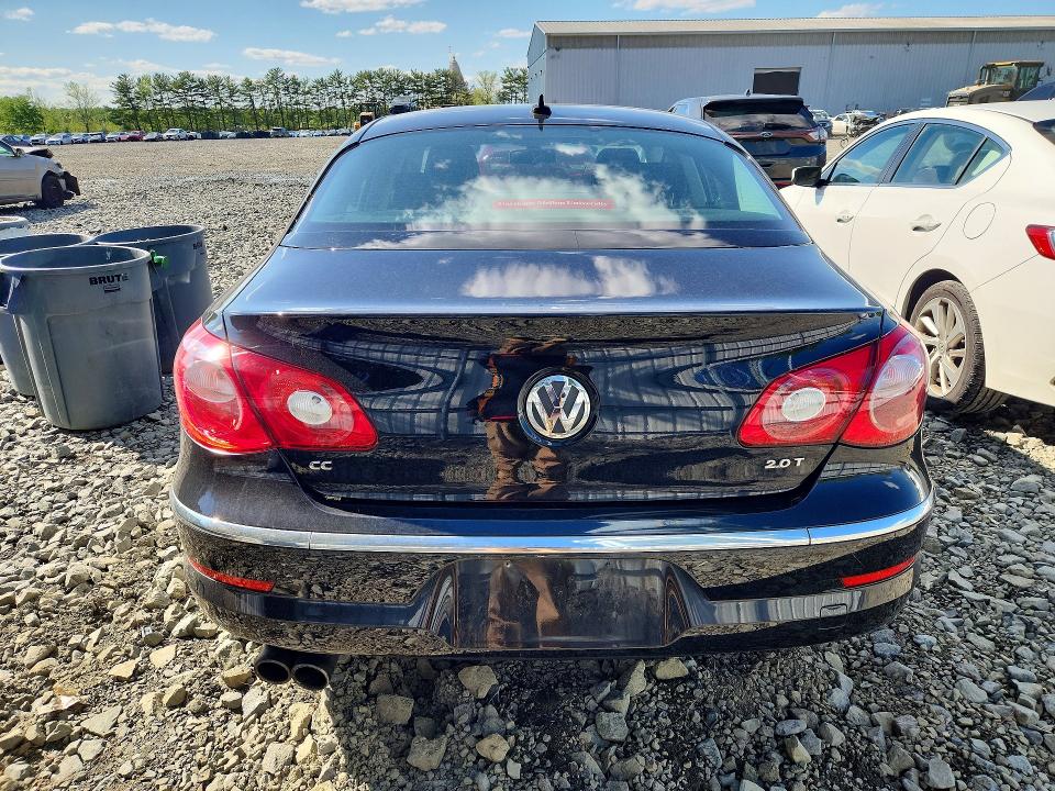 2012 Volkswagen Passat cc VIN WVWHP7ANXCE540755 COPART salvage auction — MINOR DENT/SCRATCHES, Nj - Cert Of Title-Salvage, sold $725 on 2026-07-08 (photo 6)
