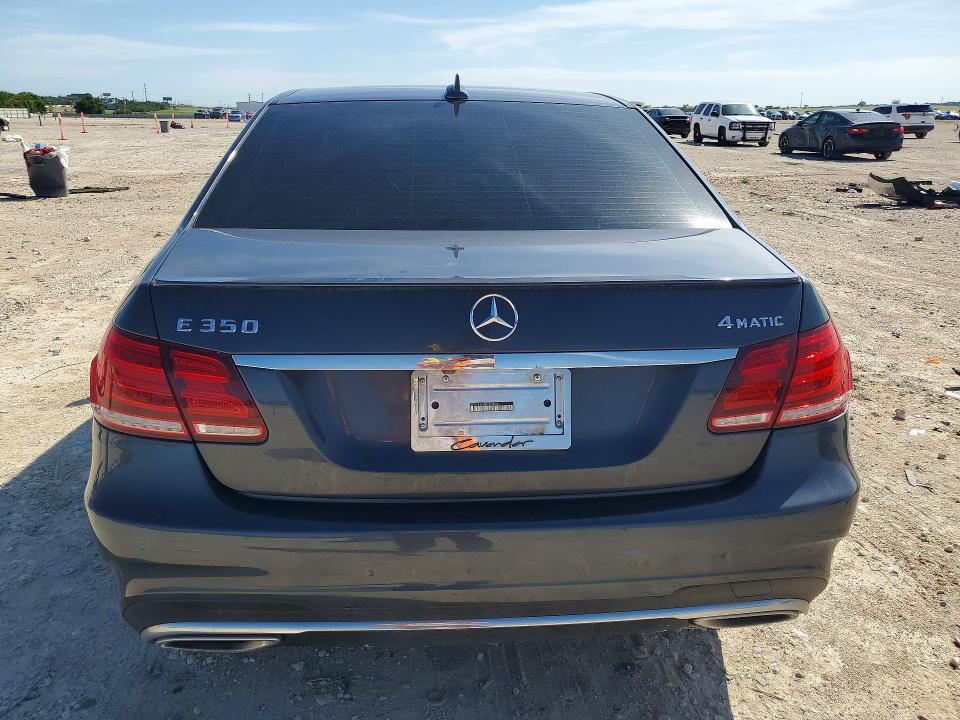 2014 Mercedes-benz E-klasse VIN WDDHF8JBXEA923576 COPART salvage auction — FRONT END, Tx - Salvage Vehicle Title, sold $1,300 on 2026-07-16 (photo 6)