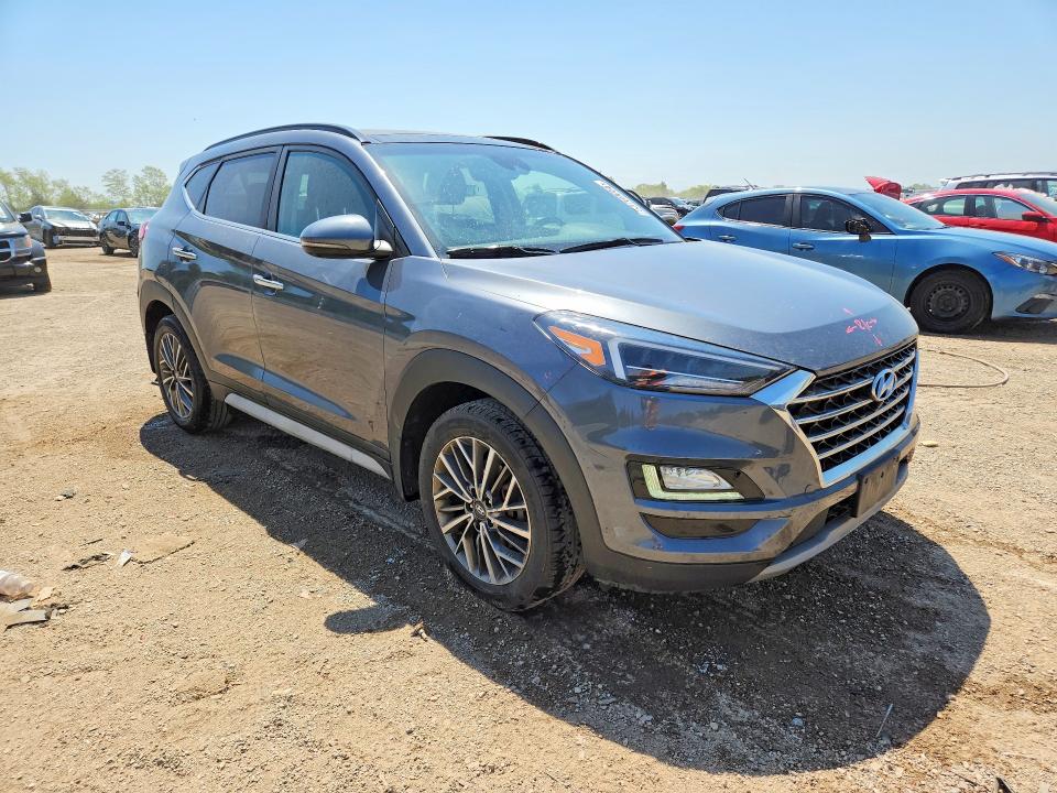 2019 Hyundai Tucson VIN KM8J33AL0KU964059 COPART salvage auction — MINOR DENT/SCRATCHES, Il - Salvage Certificate, sold $6,200 on 2026-07-14 (photo 4)