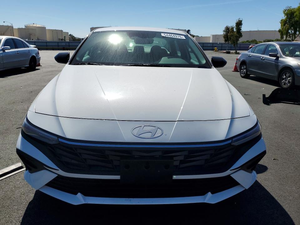 2026 Hyundai Elantra VIN KMHLM4DG9TU179227 COPART salvage auction — REAR END, CA - SALVAGE CERTIFICATE, sold $2,800 on 2026-07-20 (photo 5)