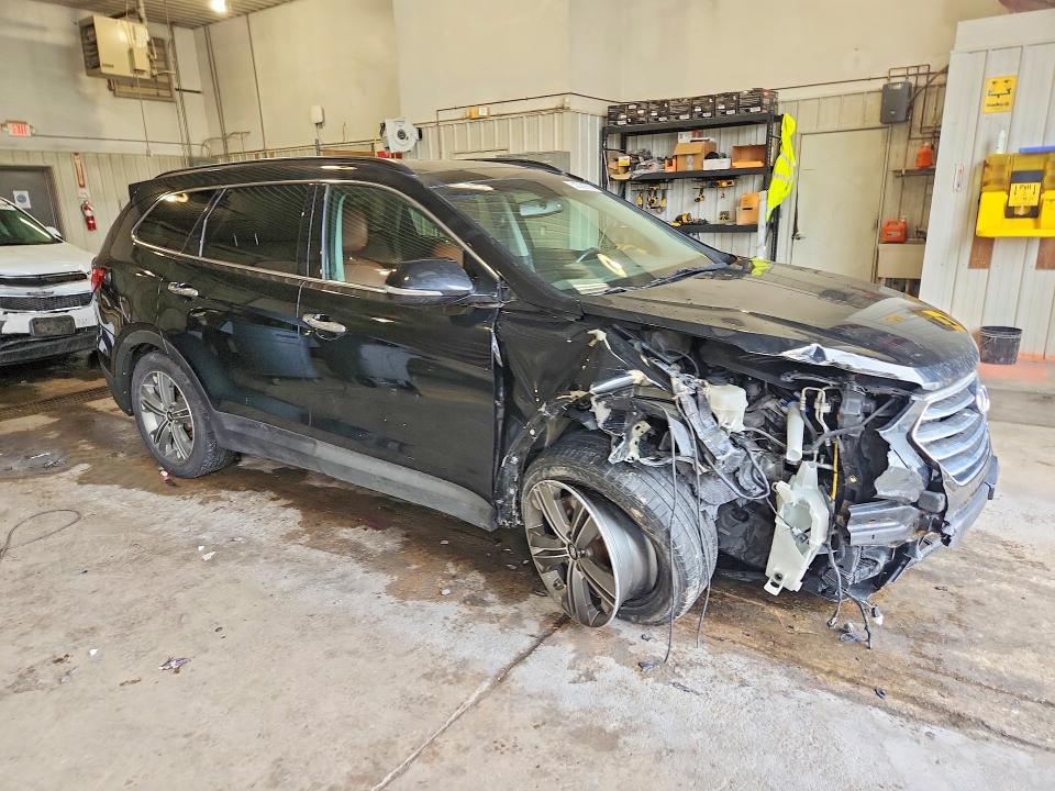 2013 Hyundai Santa fe VIN KM8SRDHF8DU011451 COPART salvage auction — FRONT END, Il - Salvage Certificate, sold $1,350 on 2026-07-28 (photo 4)