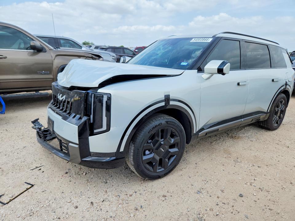 2027 Kia Telluride VIN 5XYPD5S13VG021092 COPART salvage auction — REAR END, TX - SALVAGE VEHICLE TITLE, sold $1,600 on 2026-07-30 (photo 1)