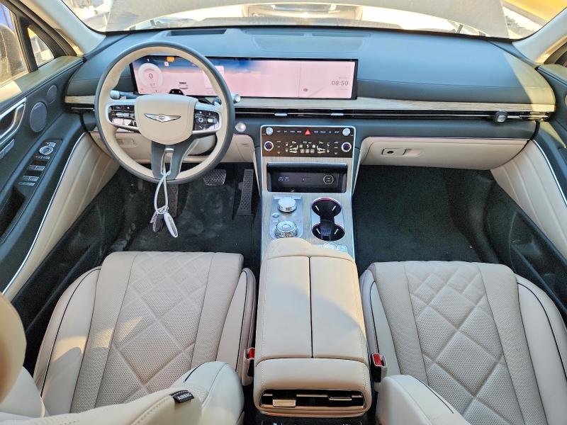 2025 Genesis VIN KMUHEESCXSU268877 COPART salvage auction — FRONT END, Tx - Salvage Vehicle Title, sold $37,750 on 2026-07-10 (photo 8)