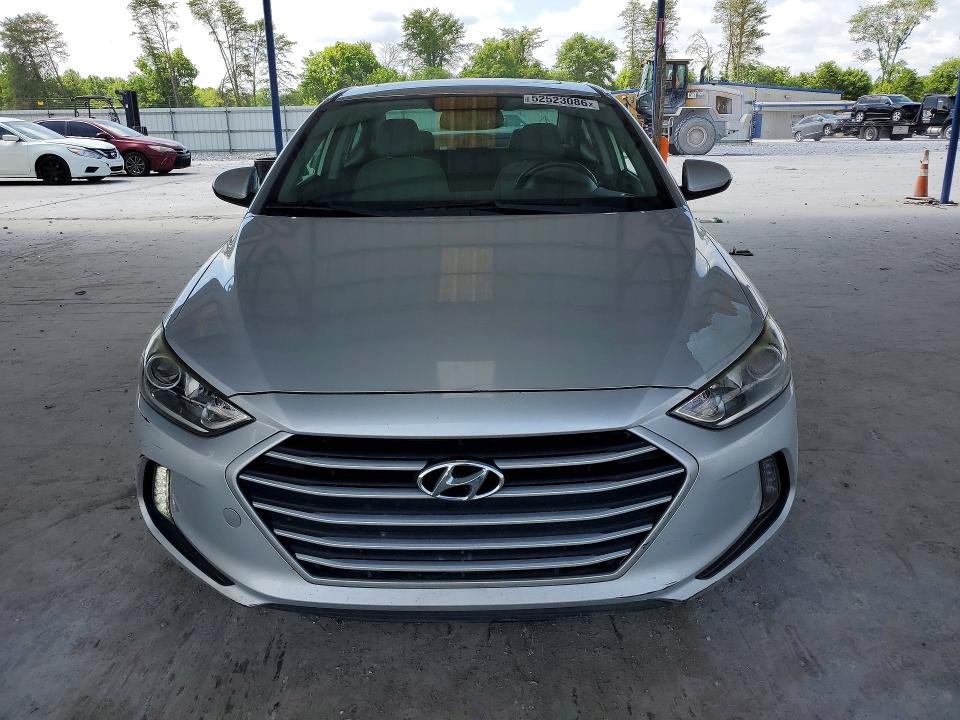 2018 Hyundai Elantra VIN KMHD84LF5JU505281 COPART salvage auction — REAR END, Ga - Cert Of Title-Salvage, sold $300 on 2026-07-23 (photo 5)