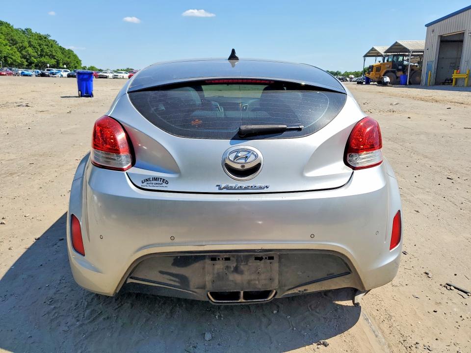 2012 Hyundai Veloster VIN KMHTC6ADXCU079128 COPART salvage auction — FRONT END, Ga - Cert Of Title-Salvage, sold $1,250 on 2026-07-31 (photo 6)
