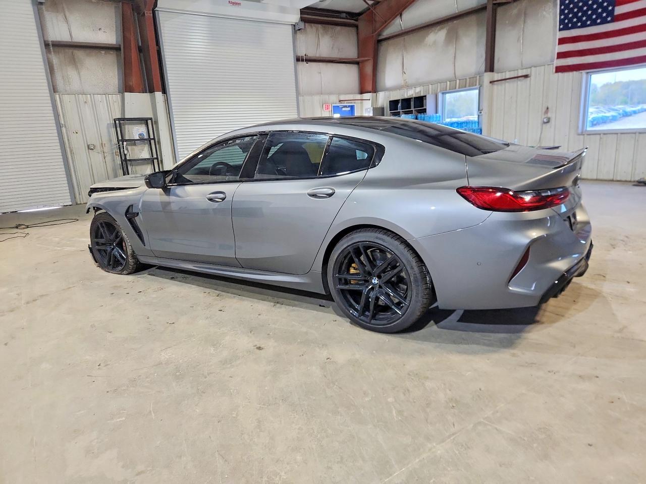 2025 BMW M8 VIN WBSGV0C05SCW14242 COPART salvage auction — Front End, St - Salvage Title, sold $125 on 2026-08-14 (photo 2)
