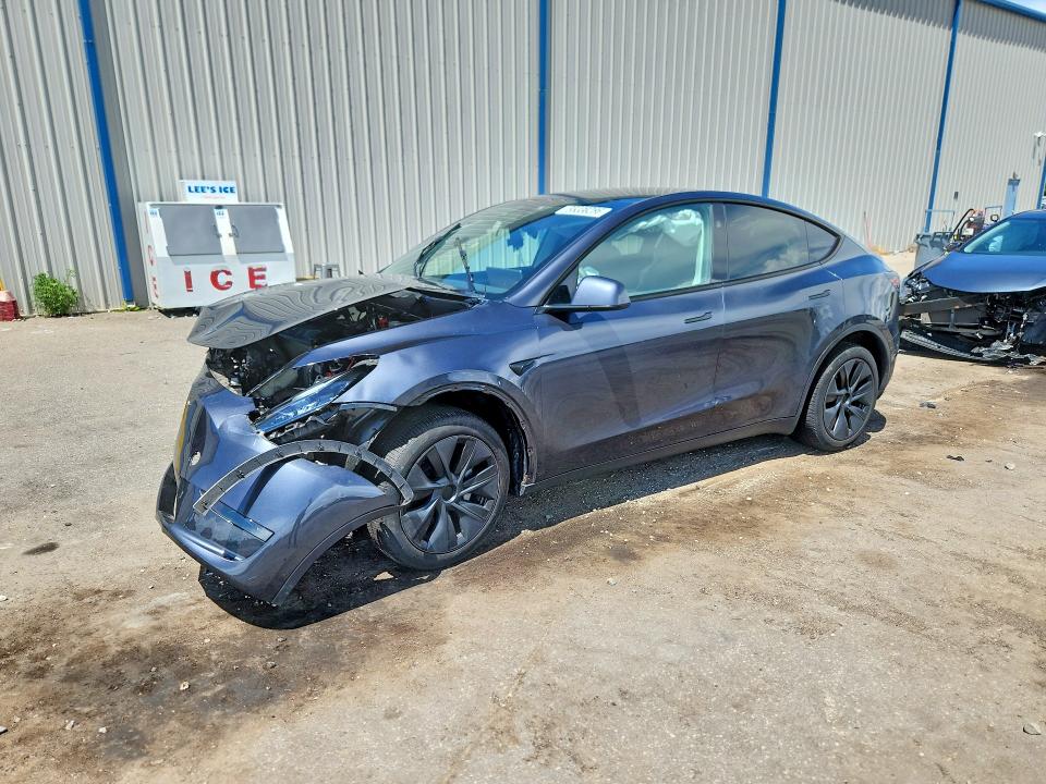 2025 Tesla Model y VIN 7SAYGDED5SA372181 COPART salvage auction — FRONT END, Fl - Certificate Of Destruction, sold $9,500 on 2026-07-20 (photo 1)