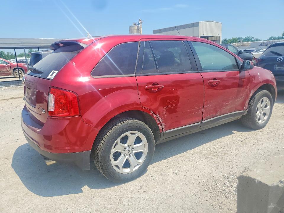 2014 Ford Edge VIN 2FMDK4JC7EBA17990 COPART salvage auction — SIDE, Mn - Cert Of Title-Prior Salvage, sold $2,150 on 2026-07-02 (photo 3)