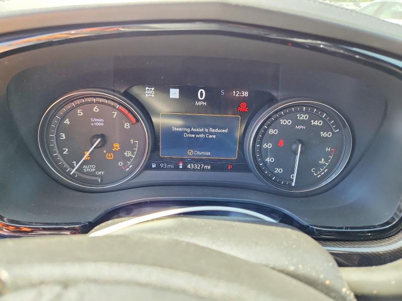 2022 Cadillac Xt6 VIN 1GYKPFRS9NZ149502 COPART salvage auction — FRONT END, Oh - Cert Of Title-Salvage, sold $14,100 on 2026-08-17 (photo 9)