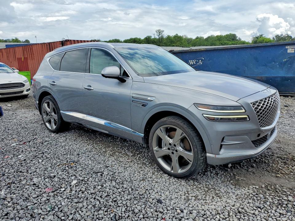 2024 Genesis Gv80 VIN KMUHCESCXRU152868 COPART salvage auction — SIDE, Al - Cert Of Title-Salvage Title, sold $24,100 on 2026-07-14 (photo 4)