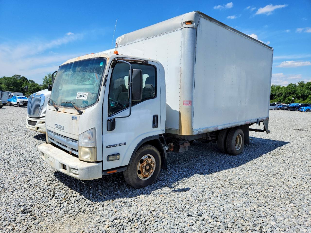 2007 Isuzu NPR VIN JALB4W16677401331 COPART salvage auction — Mechanical, GA - CERTIFICATE OF TITLE, sold $125 on 2026-07-09 (photo 1)