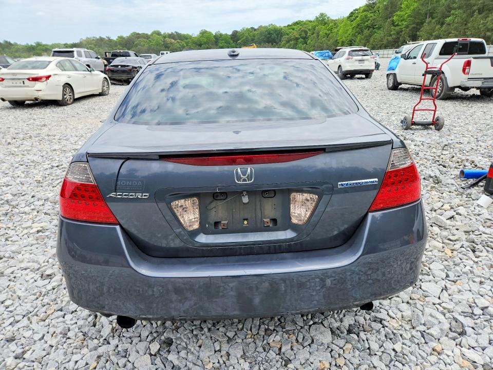 2007 Honda Accord VIN JHMCN36547C001131 COPART salvage auction — SIDE, GA - CERT OF TITLE-SALVAGE, sold $775 on 2026-07-14 (photo 6)
