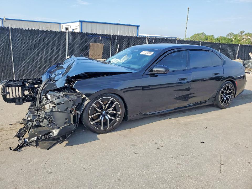 2023 BMW 7er VIN WBA23EH08PCM14277 COPART salvage auction — FRONT END, Fl - Certificate Of Destruction, sold $2,150 on 2026-07-28 (photo 1)