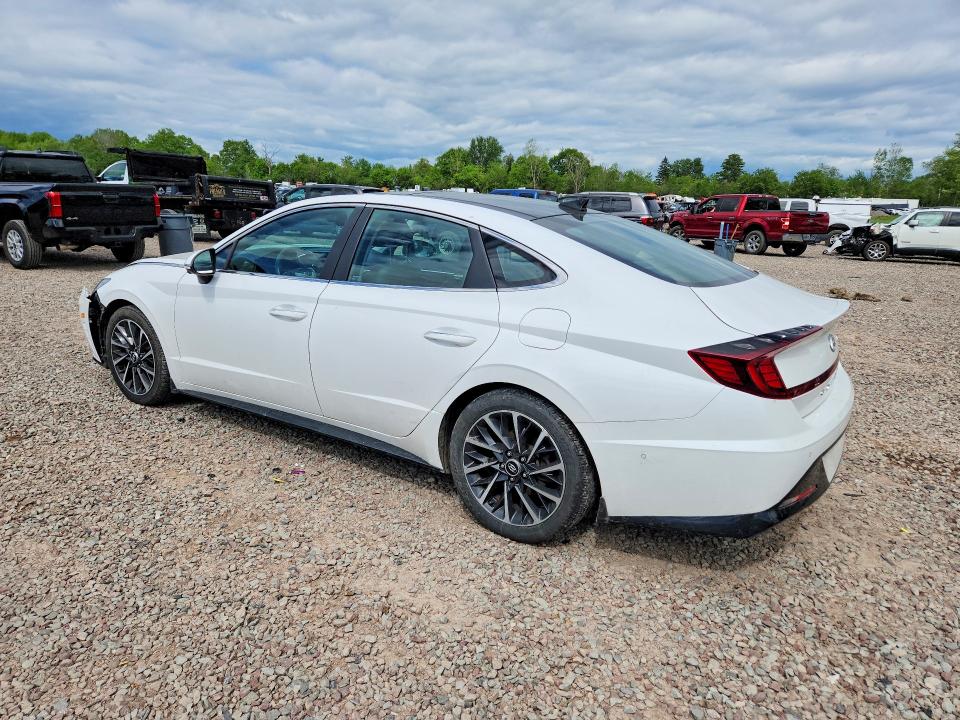 2023 Hyundai Sonata VIN KMHL34J21PA251041 COPART salvage auction — FRONT END, NY - MV-907A SALVAGE CERTIFICATE, sold $7,500 on 2026-07-15 (photo 2)