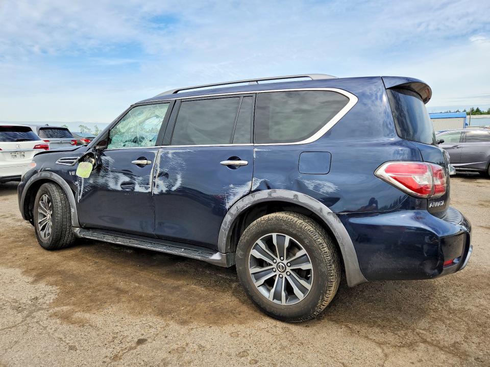 2019 Nissan VIN JN8AY2NC7KX511389 COPART salvage auction — ROLLOVER, Pa - Certificate Of Salvage, sold $2,900 on 2026-07-17 (photo 2)
