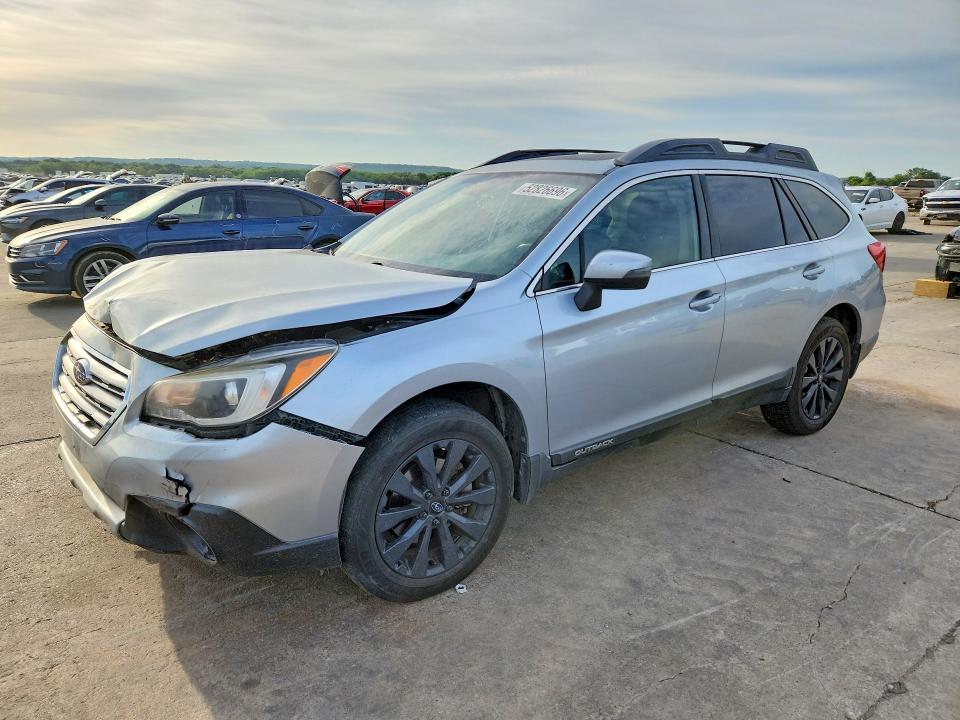2016 Subaru Outback VIN 4S4BSBNC9G3227578 COPART salvage auction — FRONT END, Tx - Salvage Vehicle Title, sold $175 on 2026-07-30 (photo 1)