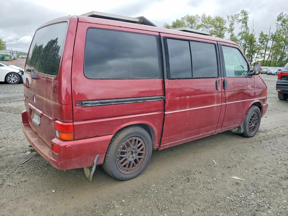 2003 Volkswagen Eurovan VIN WV2MB470X3H034933 COPART salvage auction — MECHANICAL, Wa - Vehicle Cert Of Ownership-Titl, sold $275 on 2026-07-27 (photo 3)