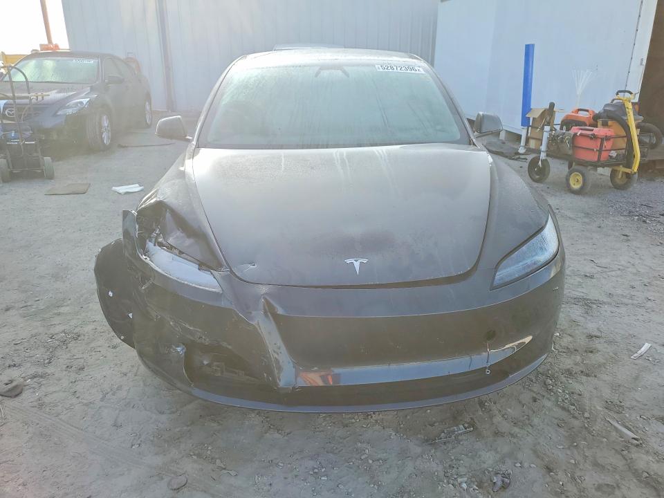 2025 Tesla VIN 5YJ3E1EA7SF030493 COPART salvage auction — FRONT END, Fl - Cert Of Title Slvg Rebuildable, sold $10,500 on 2026-07-10 (photo 5)