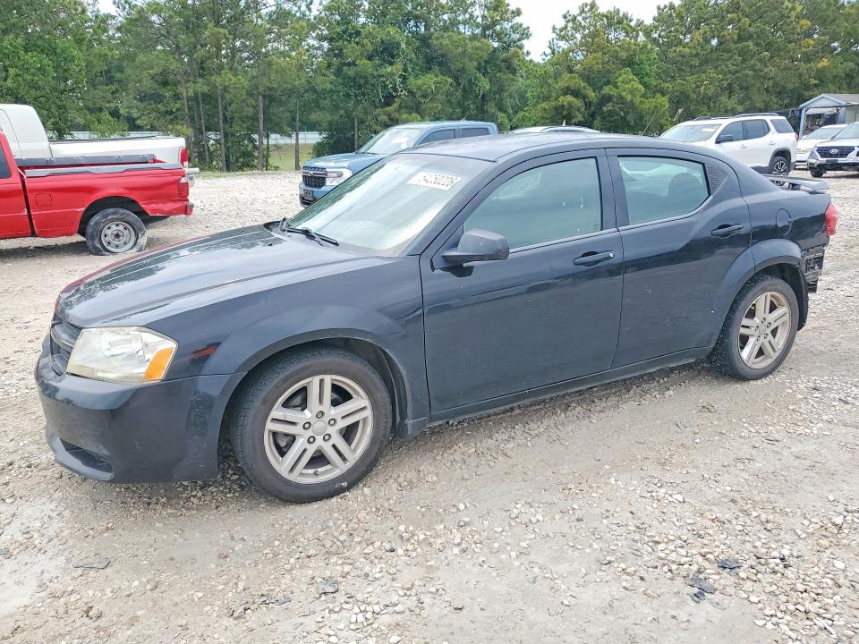 2013 Dodge Avenger VIN 1C3CDZAG8DN668885 COPART salvage auction — REAR END, TX - CERT OF TITLE-REBUILT SALVAGE, sold $550 on 2026-07-03 (photo 1)
