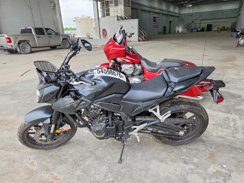 2025 Honda Cb VIN MLHPC7157S5100835 COPART salvage auction — SIDE, Va - Cert Of Title - Salvage, sold $625 on 2026-07-02 (photo 3)