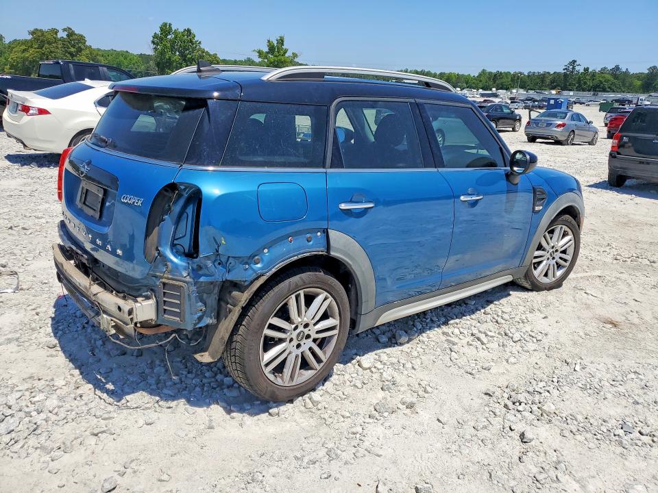 2020 Mini Cooper VIN WMZYW3C09L3L08169 COPART salvage auction — REAR END, Id - Salvage Certificate Of Title, sold $1,600 on 2026-07-29 (photo 3)