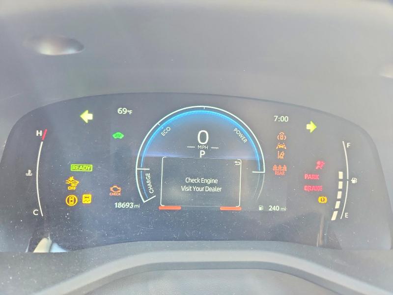 2025 Toyota Camry VIN 4T1DAACK5SU613949 COPART salvage auction — FRONT END, Tx - Salvage Vehicle Title, sold $5,100 on 2026-07-09 (photo 9)