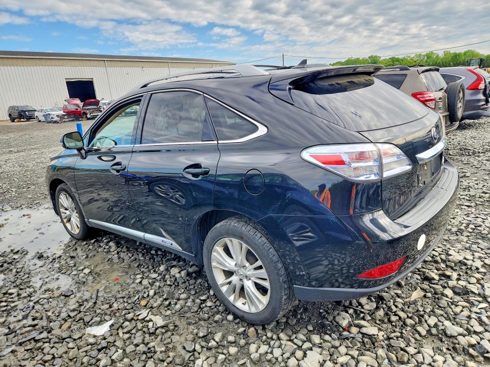 2011 Lexus Rx 450h VIN JTJBC1BA4B2037584 COPART salvage auction — MINOR DENT/SCRATCHES, Nj - Certificate Of Title (P), sold $3,800 on 2026-07-13 (photo 2)