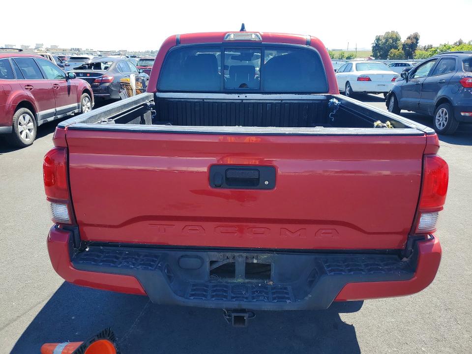 2021 Toyota Tacoma VIN 5TFAX5GN7MX188818 COPART salvage auction — FRONT END, Ca - Salvage Certificate, sold $8,400 on 2026-07-06 (photo 6)