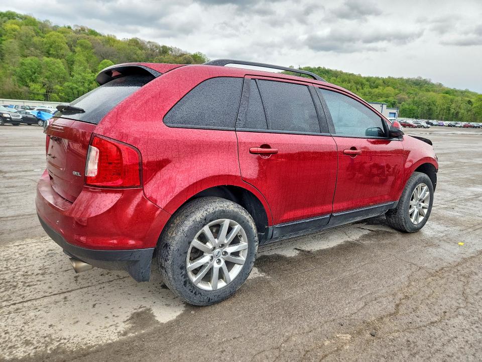 2014 Ford Edge VIN 2FMDK3JC2EBB64356 COPART salvage auction — FRONT END, OH - CERT OF TITLE-SALVAGE, sold $275 on 2026-07-02 (photo 3)