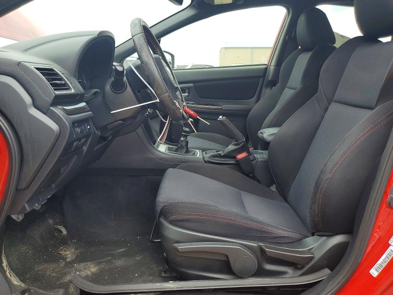 2017 Subaru Wrx VIN JF1VA1E6XH9811940 COPART salvage auction — FRONT END, Tx - Salvage Vehicle Title, sold $3,050 on 2026-07-20 (photo 7)