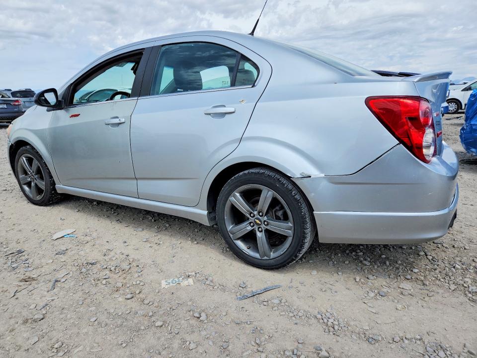 2014 Chevrolet SONIC VIN 1G1JG5SB2E4174396 COPART salvage auction — FRONT END, Ut - Salvage Certificate, sold $700 on 2026-07-10 (photo 2)