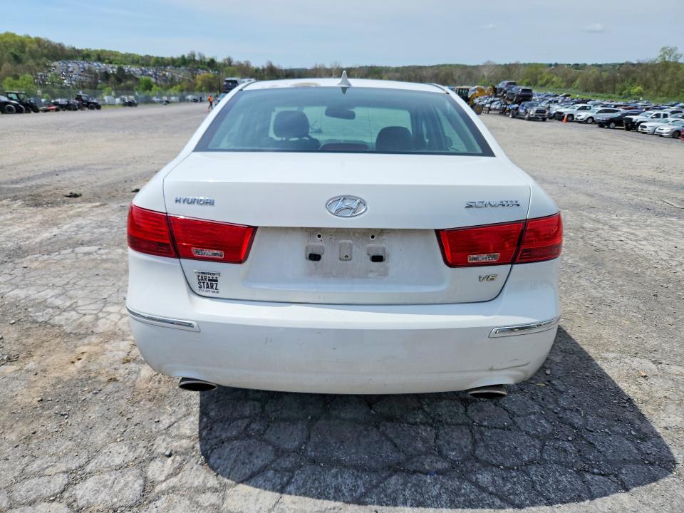 2009 Hyundai Sonata VIN 5NPEU46F89H537549 COPART salvage auction — FRONT END, Md - Cert Of Salvage > 75% Damage, sold $350 on 2026-07-10 (photo 6)