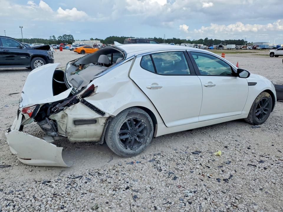 2013 Kia Optima VIN KNAGM4A7XD5327517 COPART salvage auction — REAR END, Tx - Salvage Vehicle Title, sold $1,100 on 2026-07-31 (photo 3)