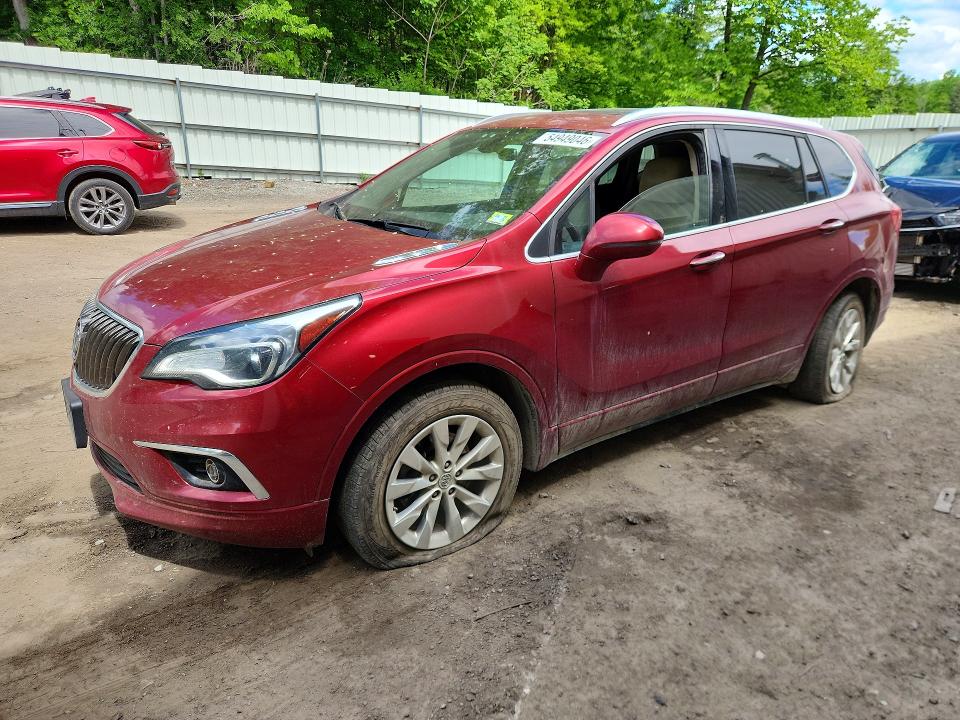 2017 Buick Envision VIN LRBFXDSA1HD117771 COPART salvage auction — REAR END, Vt - Cert Of Title-Salvage Vehicle, sold $175 on 2026-07-19 (photo 1)