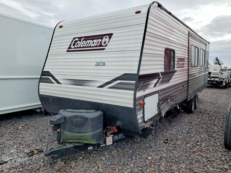 2022 Coleman Uk VIN 4YDTCMM20NH933264 COPART salvage auction — SIDE, IN - CERT OF TITLE-SALVAGE TITLE, sold $3,300 on 2026-07-23 (photo 2)