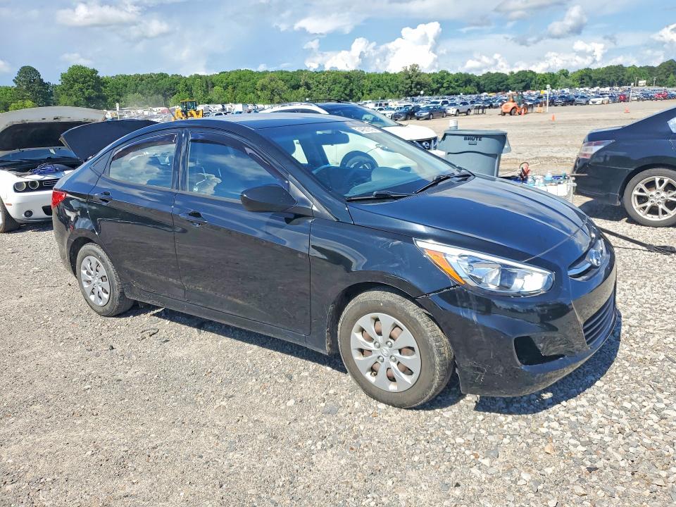2016 Hyundai Accent VIN KMHCT4AE6GU134791 COPART salvage auction — REAR END, Ar - Cert Of Title-Salvage, sold $1,500 on 2026-07-15 (photo 4)