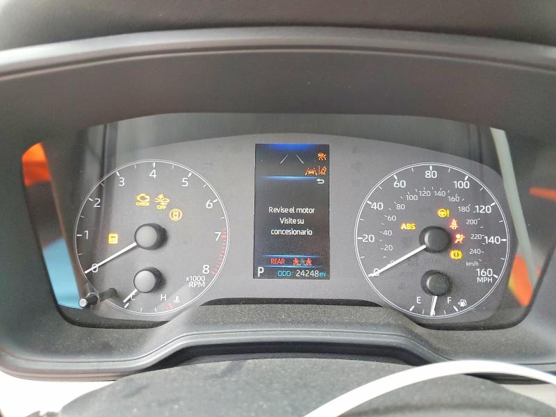 2025 Toyota Corolla VIN 5YFB4MDE9SP283517 COPART salvage auction — WATER/FLOOD, Tx - Salvage Vehicle Title, sold $9,100 on 2026-07-21 (photo 9)