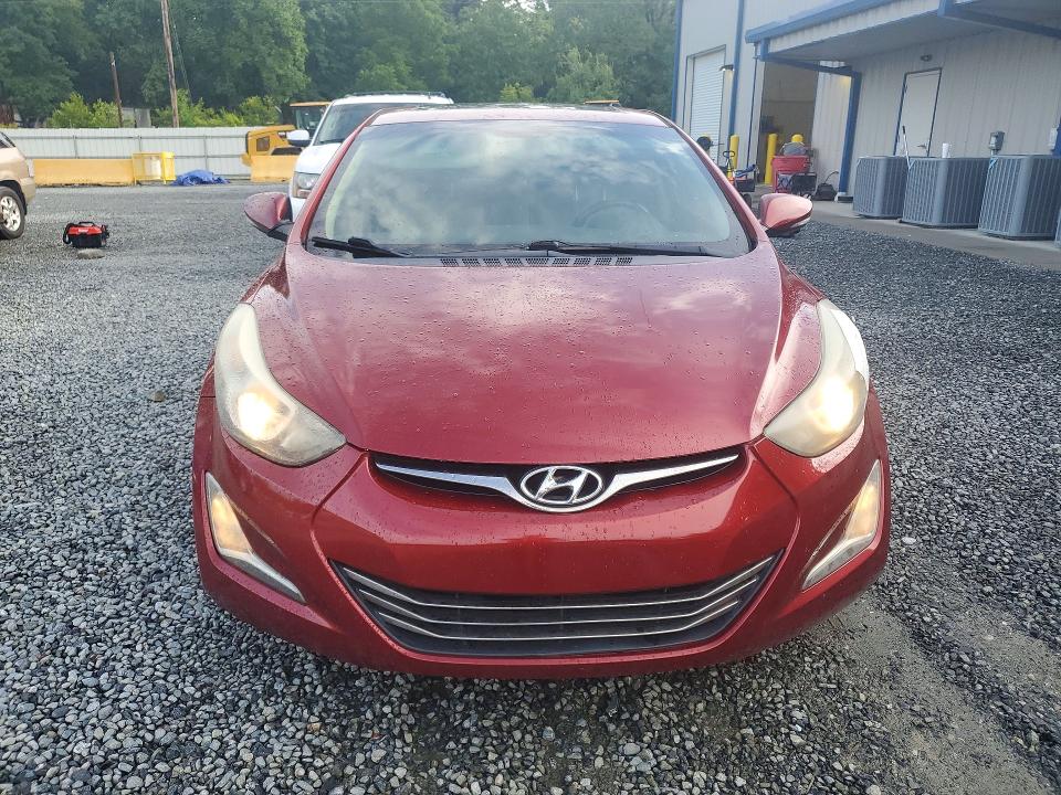2015 Hyundai Elantra VIN 5NPDH4AE2FH550811 COPART salvage auction — REAR END, NC - SALVAGE CERTIFICATE OF TITLE, sold $1,500 on 2026-07-02 (photo 5)