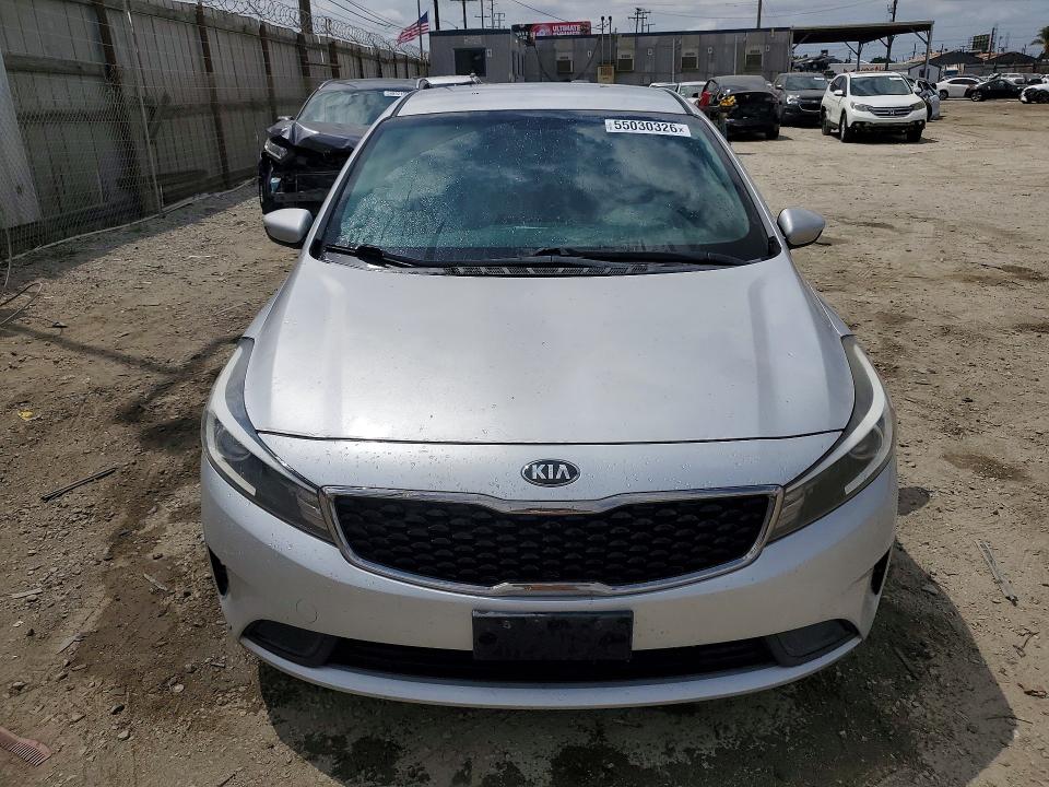 2017 Kia Forte VIN 3KPFK4A70HE067949 COPART salvage auction — VANDALISM, Ca - Salvage Certificate, sold $2,300 on 2026-07-02 (photo 5)