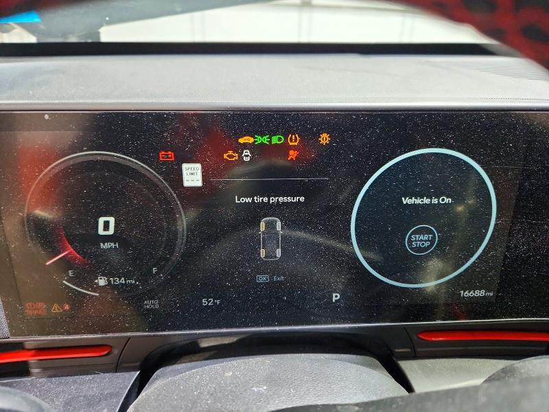 2025 Hyundai Kona VIN KM8HBCA34SU234611 COPART salvage auction — FRONT END, Nh - Cert Of Title-Salvage, sold $150 on 2026-07-23 (photo 9)