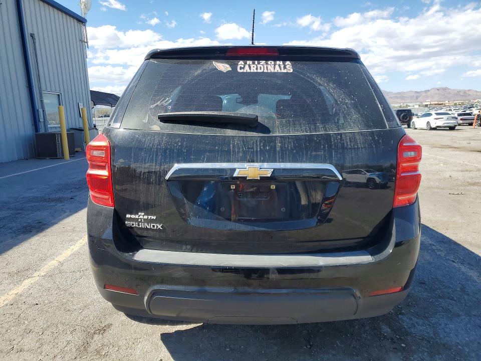 2017 Chevrolet Equinox VIN 2GNALBEK4H1598425 COPART salvage auction — FRONT END, Nv - Salvage Title, sold $525 on 2026-07-30 (photo 6)