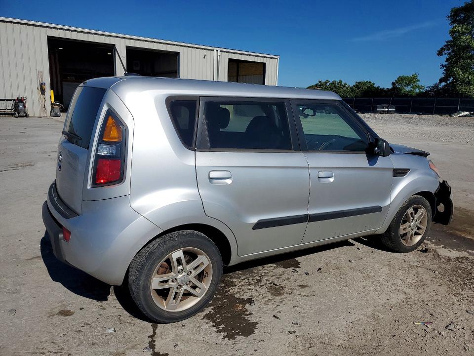 2010 Kia Soul VIN KNDJT2A23A7120536 COPART salvage auction — FRONT END, Mo - Salvage Certificate Of Title, sold $575 on 2026-07-06 (photo 3)